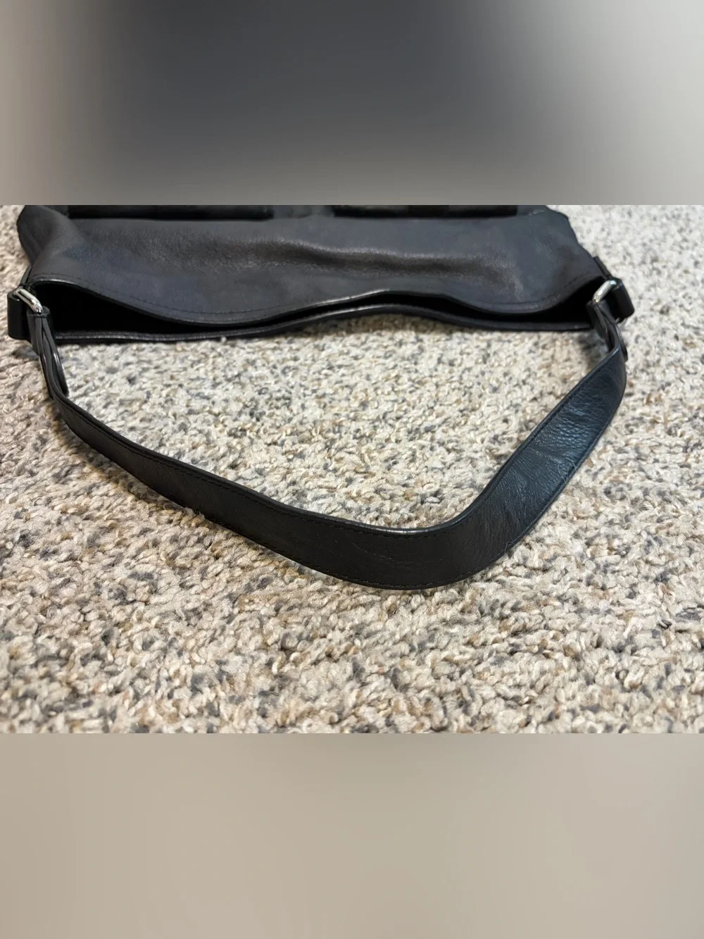 Vintage Lauren Ralph Lauren PRL Sample Development Leather Cargo Hobo Bag